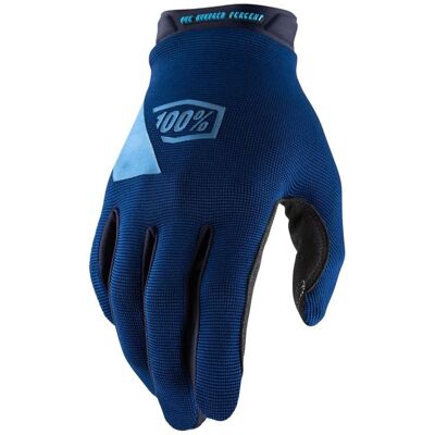 100%, Rękawiczki Kolarskie, Ridecamp Glove Navy, Niebieski, Rozmiar M 100%, Rękawiczki Kolarskie, Ridecamp Glove Navy, Niebieski, Rozmiar M