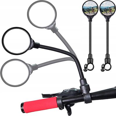 SATIS 2X Lusterka Rowerowe Rower Skuter Na Kierownicę C2 SATIS 2X Lusterka Rowerowe Rower Skuter Na Kierownicę C2