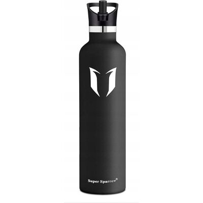 Bidon Super Sparrow 1000 Ml Czarny Bidon Super Sparrow 1000 Ml Czarny