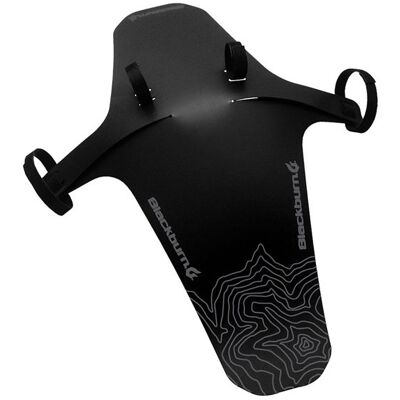 Blackburn, Błotnik przedni, Barrier Mud Guard, czarno-szary Blackburn, Błotnik przedni, Barrier Mud Guard, czarno-szary