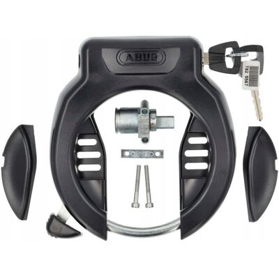 AXA Blokada koła Abus 4750L + zamek w ramie Bosch Powertube IT 2.1 AXA Blokada koła Abus 4750L + zamek w ramie Bosch Powertube IT 2.1