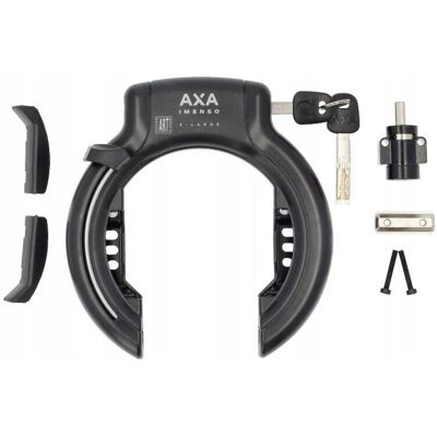 Blokada koła AXA IMENSO X-Large + zamek w ramie BOSCH Smart Powertube Blokada koła AXA IMENSO X-Large + zamek w ramie BOSCH Smart Powertube