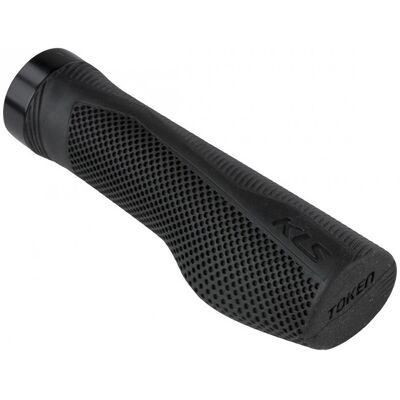 Chwyty Kellys Token Lockon Z Obejmami, 135 Mm Black Chwyty Kellys Token Lockon Z Obejmami, 135 Mm Black