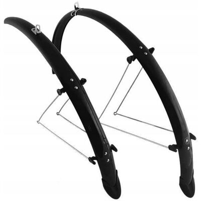 CZARNE Błotniki ROWEROWE Orion 28'' 48mm chlapacze CZARNE Błotniki ROWEROWE Orion 28'' 48mm chlapacze
