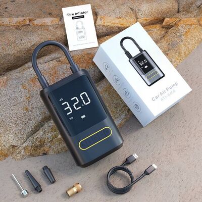 Arhatreya Elektryczna Pompka Rowerowa Samochodowa 4000mah 150psi Usb Typu C Arhatreya Elektryczna Pompka Rowerowa Samochodowa 4000mah 150psi Usb Typu C