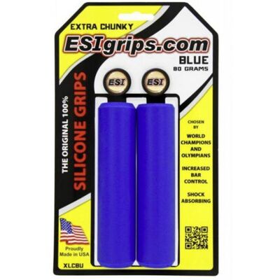 Esi, Chwyty Kierownicy, Grips Extra Chunky, Niebieskie Esi, Chwyty Kierownicy, Grips Extra Chunky, Niebieskie