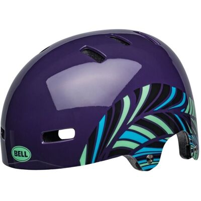 Kask rowerowy Bell Local BMX orzeszek regulowany fioletowy-M Kask rowerowy Bell Local BMX orzeszek regulowany fioletowy-M