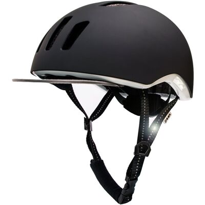 Crazy Safety Kask Rowerowy Damsko-Męski Matowoczarny Rozmiar 53-59Cm Certyfikat En1079 Crazy Safety Kask Rowerowy Damsko-Męski Matowoczarny Rozmiar 53-59Cm Certyfikat En1079