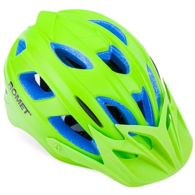 Kask Rowerowy Dzieciecy Romet 509-1 Zielony Mat Z Daszkiem S (48-52) Kask Rowerowy Dzieciecy Romet 509-1 Zielony Mat Z Daszkiem S (48-52)