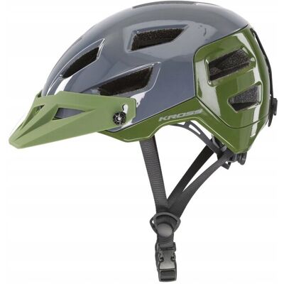 Kask Rowerowy Kross Adventure Pro L 58-61cm Mtb Otwoey Wentylacyjne Green Kask Rowerowy Kross Adventure Pro L 58-61cm Mtb Otwoey Wentylacyjne Green