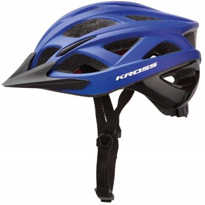 Kask Rowerowy Kross Vinvitore L 58-62cm Otwory Wentylacyjne Mtb Granatowy Kask Rowerowy Kross Vinvitore L 58-62cm Otwory Wentylacyjne Mtb Granatowy