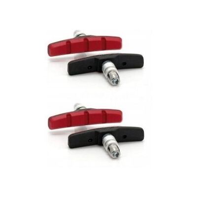 Klocki hamulcowe V- Brake XLC BS-V01 70 mm RED Klocki hamulcowe V- Brake XLC BS-V01 70 mm RED