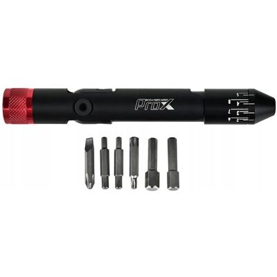 Klucz Dynamometryczny Rowerowy Nastawny 2-6nm Prox Premium Line 7 Części Klucz Dynamometryczny Rowerowy Nastawny 2-6nm Prox Premium Line 7 Części