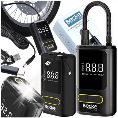 Zolta Kompresor bezprzewodowy pompka elektryczna samochodowa do opon roweru Zolta Kompresor bezprzewodowy pompka elektryczna samochodowa do opon roweru