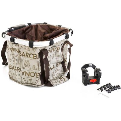 Romet Koszyk Na Kierownicę Z Materiału Hb-143/klip/ 330x270x260 Mm Romet Koszyk Na Kierownicę Z Materiału Hb-143/klip/ 330x270x260 Mm
