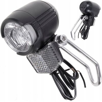 VERSO Lampa Rowerowa Led Przednia Odblask Do Roweru VERSO Lampa Rowerowa Led Przednia Odblask Do Roweru
