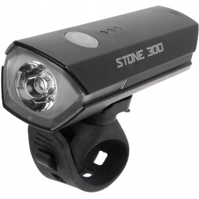 Lampa Rowerowe Oświetlenie Do Roweru Verso Stone 300 Usb-C 300lm Lampa Rowerowe Oświetlenie Do Roweru Verso Stone 300 Usb-C 300lm