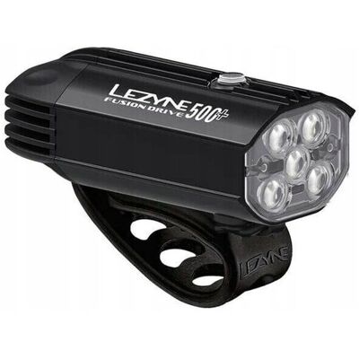 Lampa rowerowa LED Fusion Drive 500+ - Czarna - Oświetlenie rowerowe Lampa rowerowa LED Fusion Drive 500+ - Czarna - Oświetlenie rowerowe