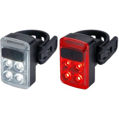 Lampka rowerowa BBB Slide USB zestaw BLS-237 r.UNI Lampka rowerowa BBB Slide USB zestaw BLS-237 r.UNI