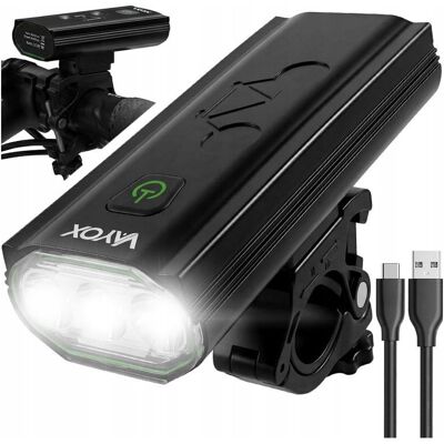 Lampka Rowerowa Przednia Led Usb Lampa Przód Akumulatorowa Ipx6 980lm Vayox Lampka Rowerowa Przednia Led Usb Lampa Przód Akumulatorowa Ipx6 980lm Vayox