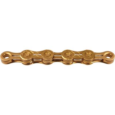 Łańcuch Kmc X10el Gold 114 Ogniw Złoty 10rz Spinka Łańcuch Kmc X10el Gold 114 Ogniw Złoty 10rz Spinka