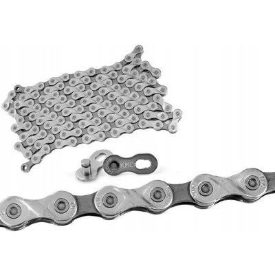 Łańcuch Rowerowy Kmc X9.93 116 Ogniw Niklowany Spinka 9s Mtb Gravel Szosa Kmc X9 Łańcuch Rowerowy Kmc X9.93 116 Ogniw Niklowany Spinka 9s Mtb Gravel Szosa Kmc X9
