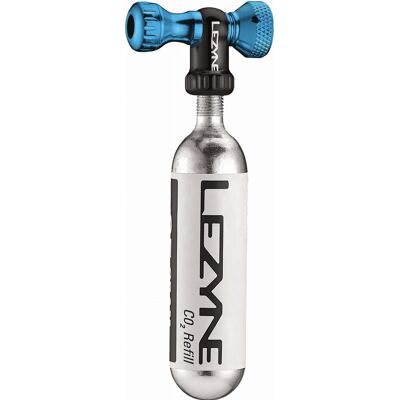 Lezyne pompka CONTROL DRIVE CO2 16g niebieska + NABÓJ Lezyne pompka CONTROL DRIVE CO2 16g niebieska + NABÓJ