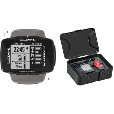 Licznik Rowerowy Lezyne Macro Plus Gps Smart Loaded (W Zestawie Lampka Tylna Ktv Smart Connect + Uchwyt Na Kierownicę) (New) Licznik Rowerowy Lezyne Macro Plus Gps Smart Loaded (W Zestawie Lampka Tylna Ktv Smart Connect + Uchwyt Na Kierownicę) (New)