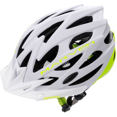 Meteor, Kask Rowerowy, Marven, Biało-Zielony, Rozmiar S Meteor, Kask Rowerowy, Marven, Biało-Zielony, Rozmiar S
