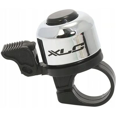 Mini Dzwonek Rowerowy Xlc Dd-M01 Srebrny Mini Dzwonek Rowerowy Xlc Dd-M01 Srebrny