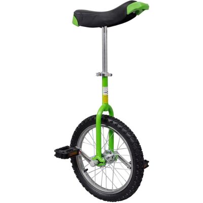 VMP Monocykl, Regulowany, Zielony 16 Inch VMP Monocykl, Regulowany, Zielony 16 Inch