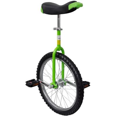 VMP Monocykl, Regulowany, Zielony 20 Inch VMP Monocykl, Regulowany, Zielony 20 Inch