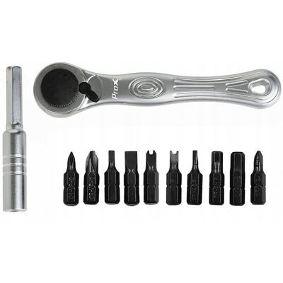 Multitool Prox Zestaw Kluczy Rowerowych Grzechotka Kieszonkowa 105mm Kit-15 Multitool Prox Zestaw Kluczy Rowerowych Grzechotka Kieszonkowa 105mm Kit-15