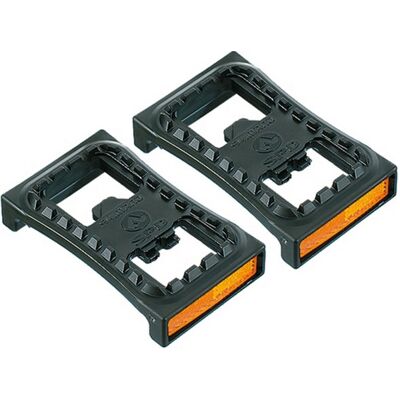 Nakładki Na Pedały Sm Pd22 Spd Czarne Z Odblaskiem Oryginalne Shimano Nakładki Na Pedały Sm Pd22 Spd Czarne Z Odblaskiem Oryginalne Shimano