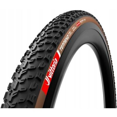 Vittoria Opona Gravel Terreno T70 (Coarse Loose) G2.0 700x45c, Czarno-Brązowa, Tlr Vittoria Opona Gravel Terreno T70 (Coarse Loose) G2.0 700x45c, Czarno-Brązowa, Tlr