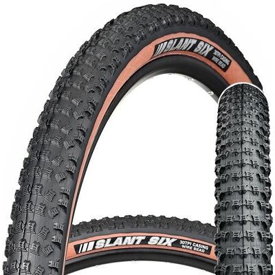 Opona Rowerowa 29x2,20 700x55c Kenda Slant Six Sport Mtb Brązowy Bok 870g Opona Rowerowa 29x2,20 700x55c Kenda Slant Six Sport Mtb Brązowy Bok 870g