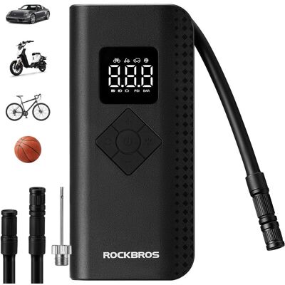 Pompka Elektryczna Bezprzewodowa Rockbros A13 150Psi Pompka Elektryczna Bezprzewodowa Rockbros A13 150Psi