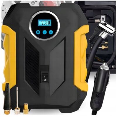 Inny producent POMPKA ELEKTRYCZNA KOMPRESOR SAMOCHODOWY SPRĘŻARKA DO KÓŁ 12V LCD LED Inny producent POMPKA ELEKTRYCZNA KOMPRESOR SAMOCHODOWY SPRĘŻARKA DO KÓŁ 12V LCD LED