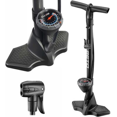 Inny producent Pompka podłogowa BETO z manometrem 160 PSI Inny producent Pompka podłogowa BETO z manometrem 160 PSI