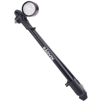 Inny producent Pompka rowerowa AMORBAR - kompatybilna z zaworami Schrader, ciśnienie do 20 bar / 300 psi Inny producent Pompka rowerowa AMORBAR - kompatybilna z zaworami Schrader, ciśnienie do 20 bar / 300 psi