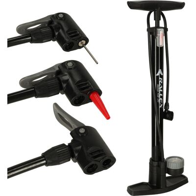 Artemis Pompka Rowerowa Podłogowa z Manometrem Ręczna do Roweru Piłek Materaca Artemis Pompka Rowerowa Podłogowa z Manometrem Ręczna do Roweru Piłek Materaca