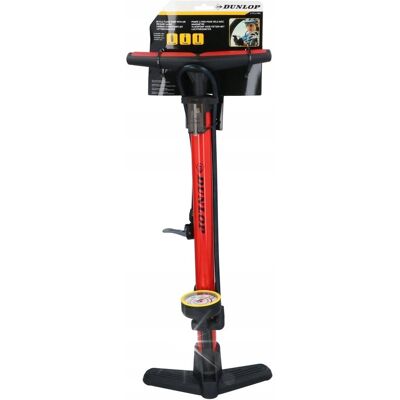 Dunlop Pompka Rowerowa Z Manometrem Warsztatowa Do Roweru Rowerów Samochodowa Dunlop Pompka Rowerowa Z Manometrem Warsztatowa Do Roweru Rowerów Samochodowa