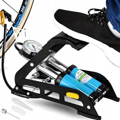 E-Okazje POMPKA SAMOCHODOWA ROWEROWA NOŻNA DWUTŁKOWA MOCNA E-Okazje POMPKA SAMOCHODOWA ROWEROWA NOŻNA DWUTŁKOWA MOCNA