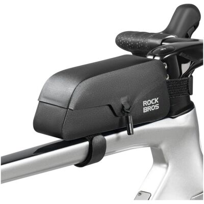 Rockbros Torba Rowerowa Na Ramę Wodoodporna Z Magnetycznym Zapięciem 0,9l - Czarna Rockbros Torba Rowerowa Na Ramę Wodoodporna Z Magnetycznym Zapięciem 0,9l - Czarna