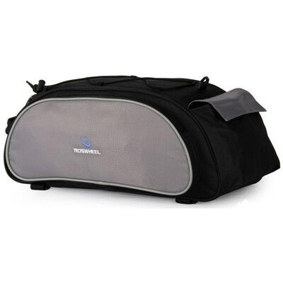 Roswheel, Sakwa Na Bagażnik Z Paskiem, Czarny, 13l Roswheel, Sakwa Na Bagażnik Z Paskiem, Czarny, 13l