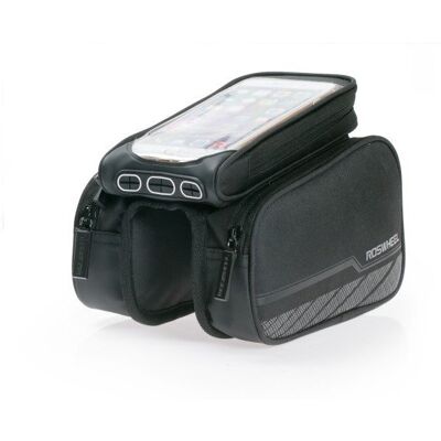 SAHOO - 12813L-A2-SA - Czarny - 1.5L - Torba na ramę rowerową SAHOO - 12813L-A2-SA - Czarny - 1.5L - Torba na ramę rowerową