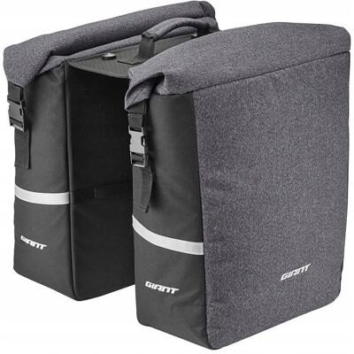 Sakwy Rowerowe Giant Mik Pannier Bag 48l Szare Sakwy Rowerowe Giant Mik Pannier Bag 48l Szare