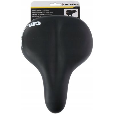 Dunlop Siodełko Rowerowe Miękkie Na Sprężynach Żelowe Dunlop Siodełko Rowerowe Miękkie Na Sprężynach Żelowe