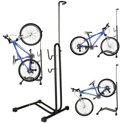 Artemis Stojak Rowerowy Serwisowy Uchwyt na Rower Wieszak Stal Czarny Regulowany Artemis Stojak Rowerowy Serwisowy Uchwyt na Rower Wieszak Stal Czarny Regulowany