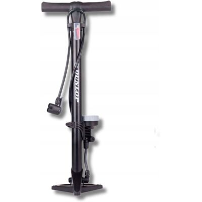 Super Pompka Rowerowa Z Manometrem Ręczna Do Roweru Samochodu Dunlop Super Pompka Rowerowa Z Manometrem Ręczna Do Roweru Samochodu Dunlop